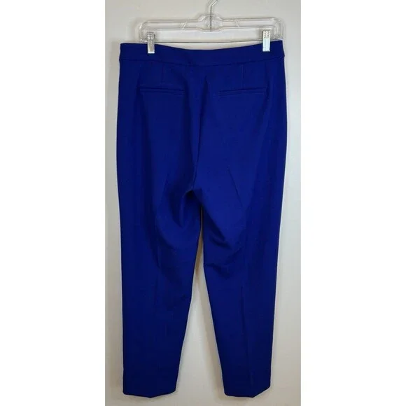 J. Crew Women's Kate Straight Leg Pants in Blue - NWT - Picture 4 of 14